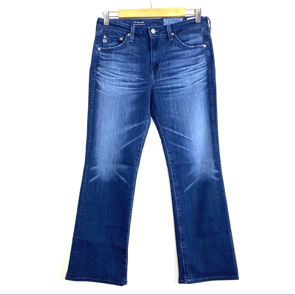 AG The Jodi Crop High Rise Flare Jeans Sz 28